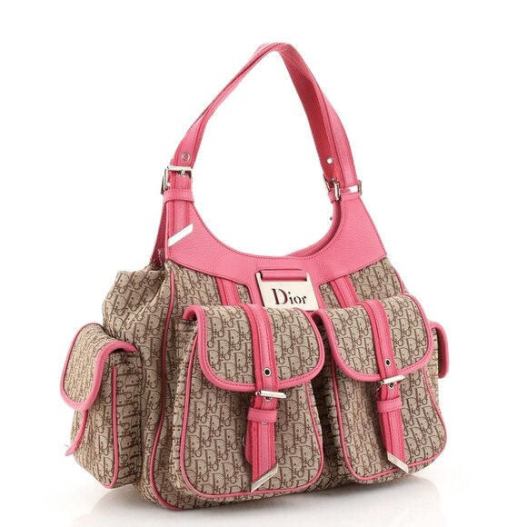 Christian Dior Street Chic Multi Pocket Diorissimo Vintage Shoulder Bag - Picture 1 of 10